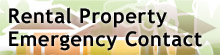 Rental Property Emergency Contact