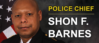 Chief of Police Shon F. Barnes