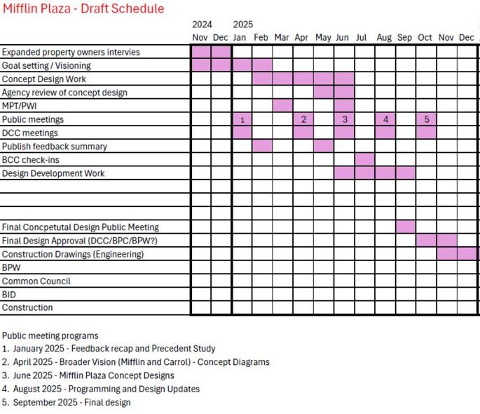 Project Schedule