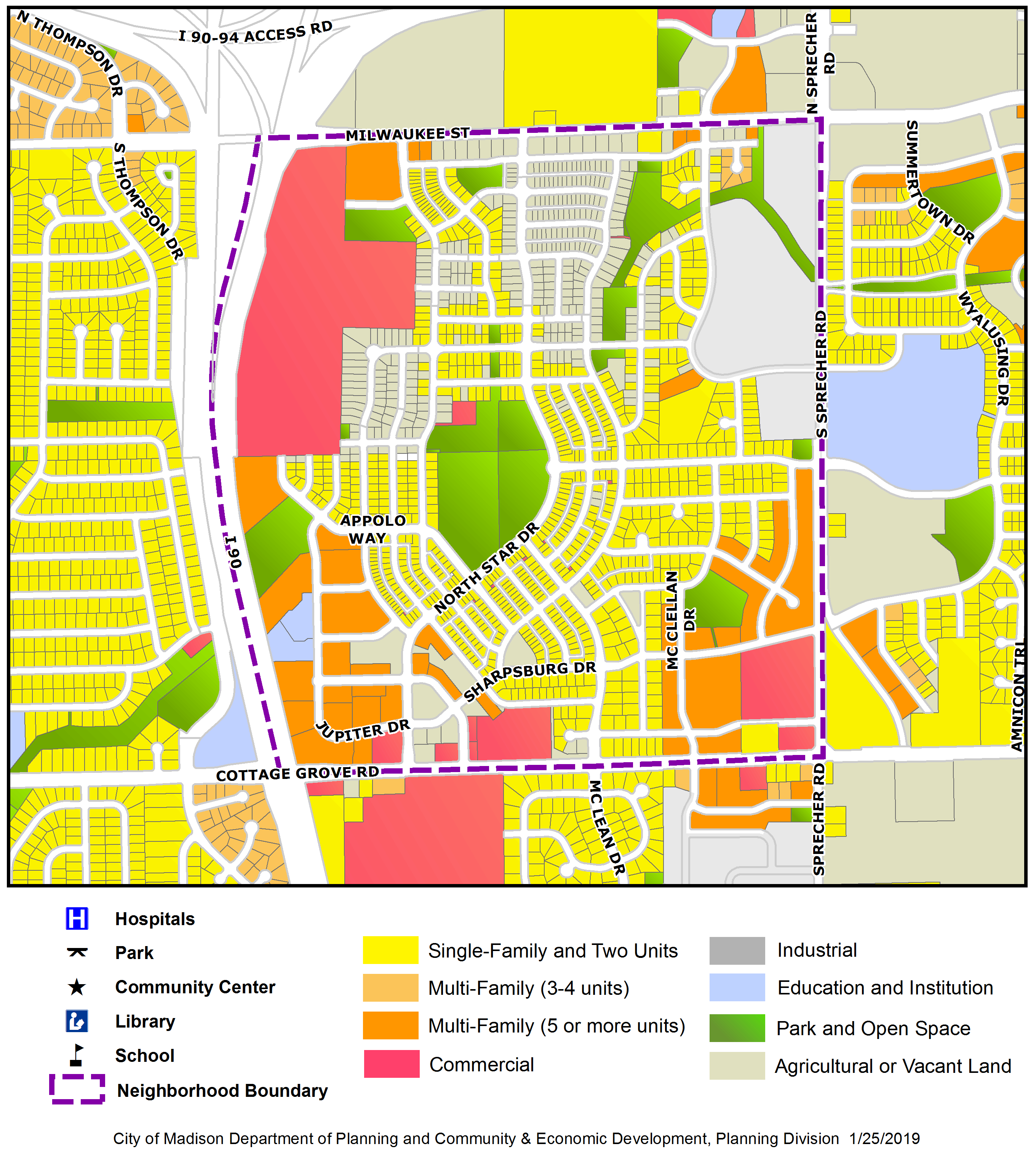 I was looking at Redfin and just realized that downtown is divided into 5  neighborhoods: Bethesda West, Bethesda Row, Wisconsin South, Woodmont  Triangle, and Wisconsin North. This shows up on map apps