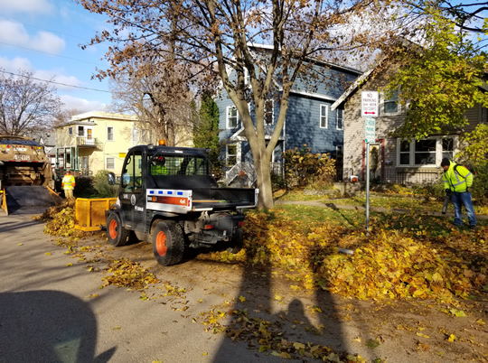 Leaf collection occuring in CSCL neighborhood