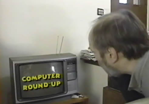 George Dreckmann computer round up television commercial snip